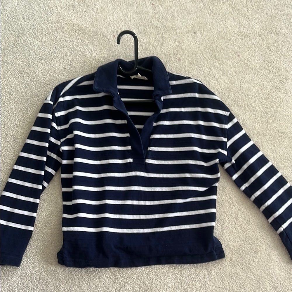 Madewell Rugby striped sweatshirt